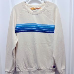 Aviator Nation 5 Stripe Women’s Crew Neck